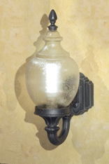 Clifton Park, Small Fluorescent, aluminum, Wall Mount, clear polycarbonate, (1) 42W CFL, 120V